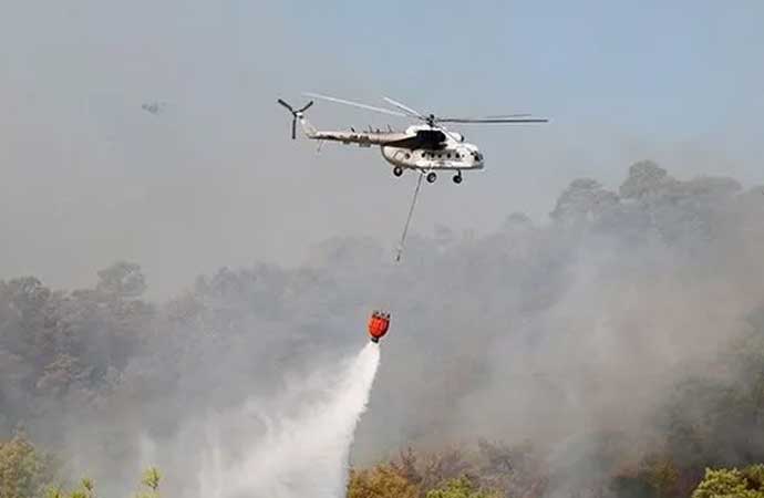 orman yangını, OGM, helikopter