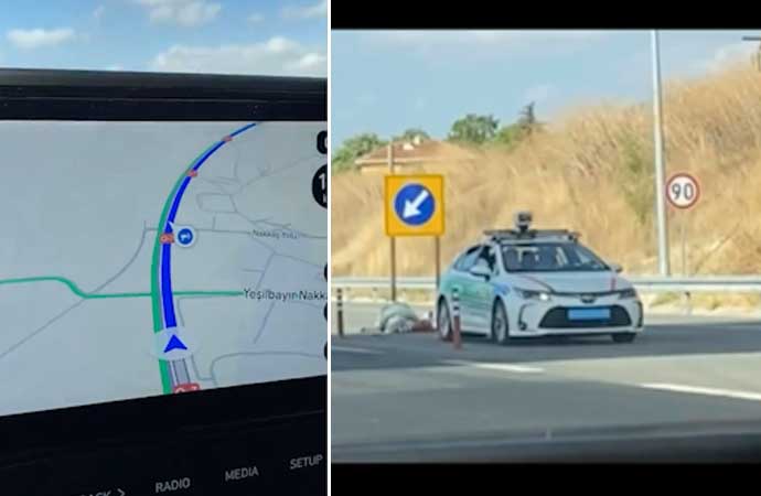 Trafikte seyir halindeyken Google Haritalar uygulamasını kullanan bir sürücü, radar uyarısı sayesinde ceza yemekten kurtulduğu anları sosyal medyada paylaştı.