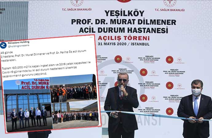 AKP’li Rönesans Holding’in yaptığı hastanenin tavanı çöktü! Bir bebek öldü, 2’sinin durumu kritik