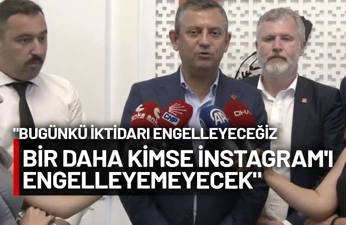 “Başka çare yok” diyen Özgür Özel erken seçimi işaret etti