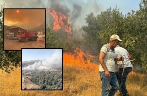 Muğla’da kabus geri döndü! Alevler yerleşim yerlerine yaklaştı, havadan müdahale ediliyor