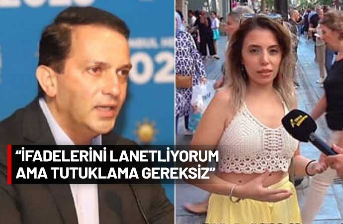 AK Partili Mücahit Birinci, sokak röportajında Instagram'ın kapatılmasına tepki gösteren Dilruba B.'nin tutuklanmasına tepki gösterdi. Birinci, "İfadelerini lanetliyorum ama tutuklama gereksiz" dedi.