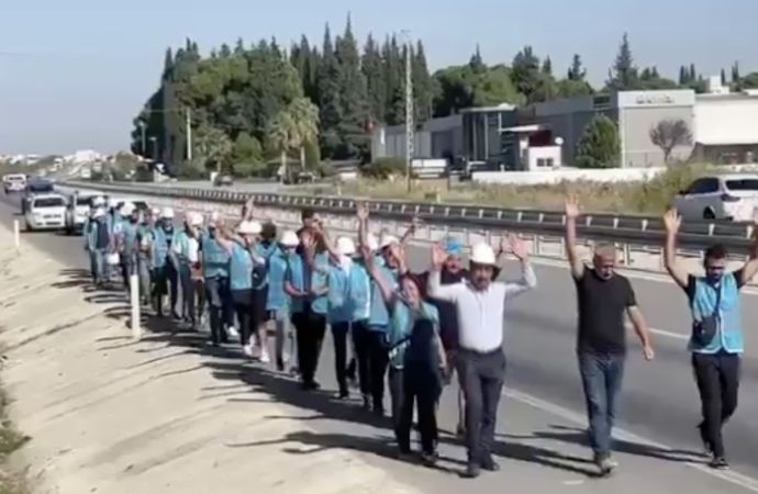 169 aydından Fernas Madencilik işçilerine destek!