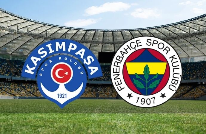 Kasımpaşa Fenerbahçe mücadelesinin ilk 11’leri belli oldu!