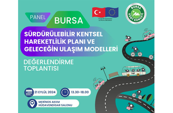 Bursa’da geleceğin ulaşım modelleri konuşulacak