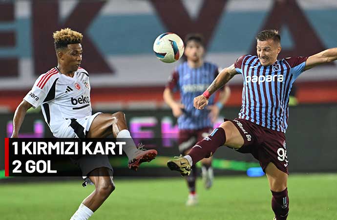 Trabzonspor ile Beşiktaş yenişemedi