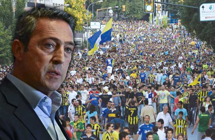 Fenerbahçeli taraftarlar, Ali Koç ve yönetimini istifaya davet etmek için cumartesi günü İstanbul'da yürüyüş düzenleyecek.