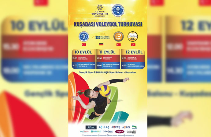 Aydın Büyükşehir Belediyesi Uluslararası Voleybol Turnuvası’na ev sahipliği yapacak