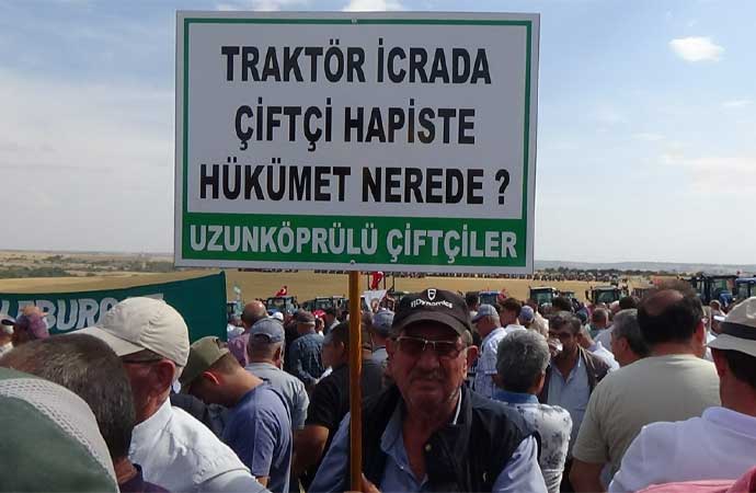 Edirne’de ayçiçek alım fiyatına çiftçilerden tepki: Toplumda huzuru yok edersiniz