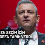 Özgür Özel’den erken seçim çağrısı! Anket sonuçlarını açıkladı