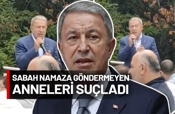 Hulusi Akar Diyanet İşleri Başkanı gibi konuştu: Eğitimin amacı Allah korkusu