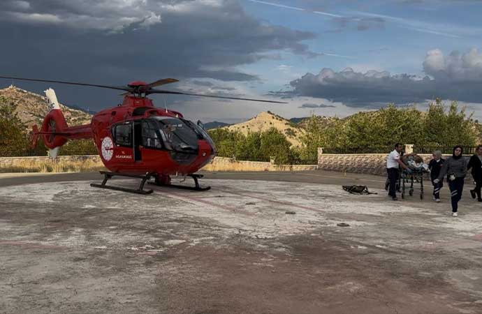 Boş sandığı av tüfeği ile kendisini vurdu! Helikopterle hastaneye yetiştirildi