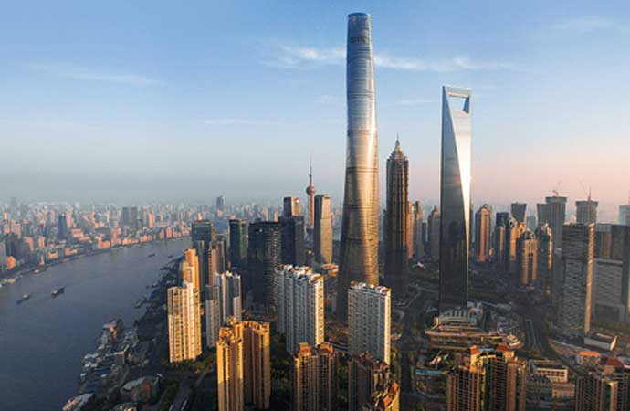 Resim: Shangai Tower (Çin, en uzun bina) 