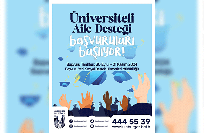 ‘Üniversiteli Aile Desteği’ başvuruları başlıyor